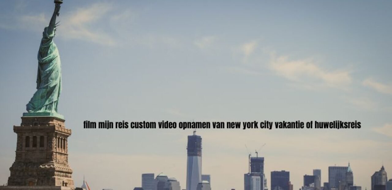 film mijn reis custom video opnamen van new york city vakantie of huwelijksreis