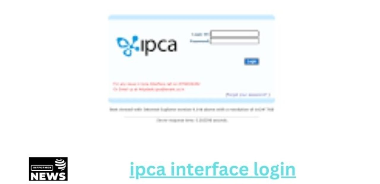 ipca interface login