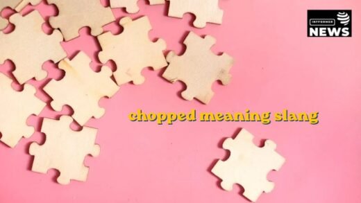 chopped meaning slang